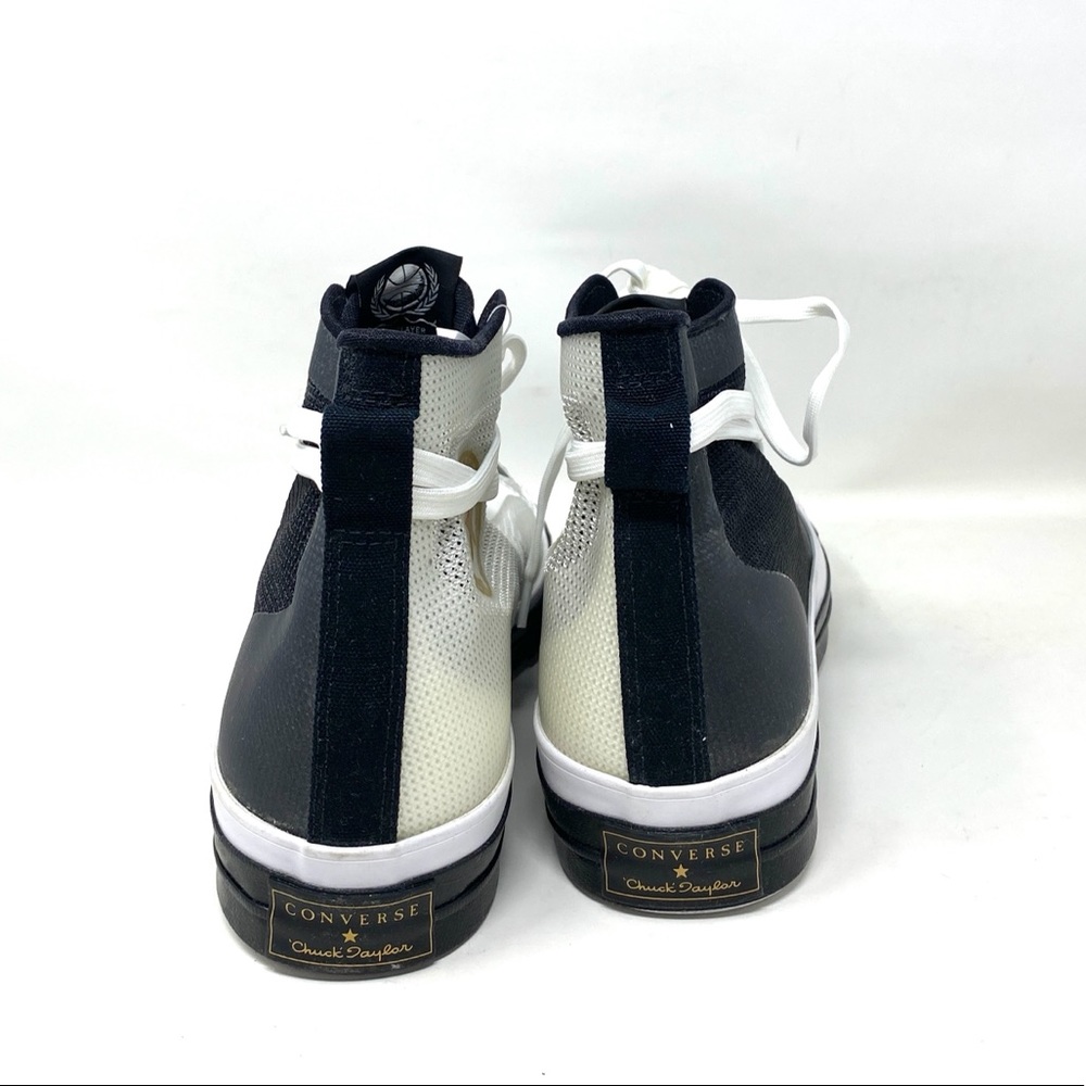 Converse Chuck 70 HI Black White Casual Shoes Men's Size High Top Mesh 170419C - Picture 13 of 13